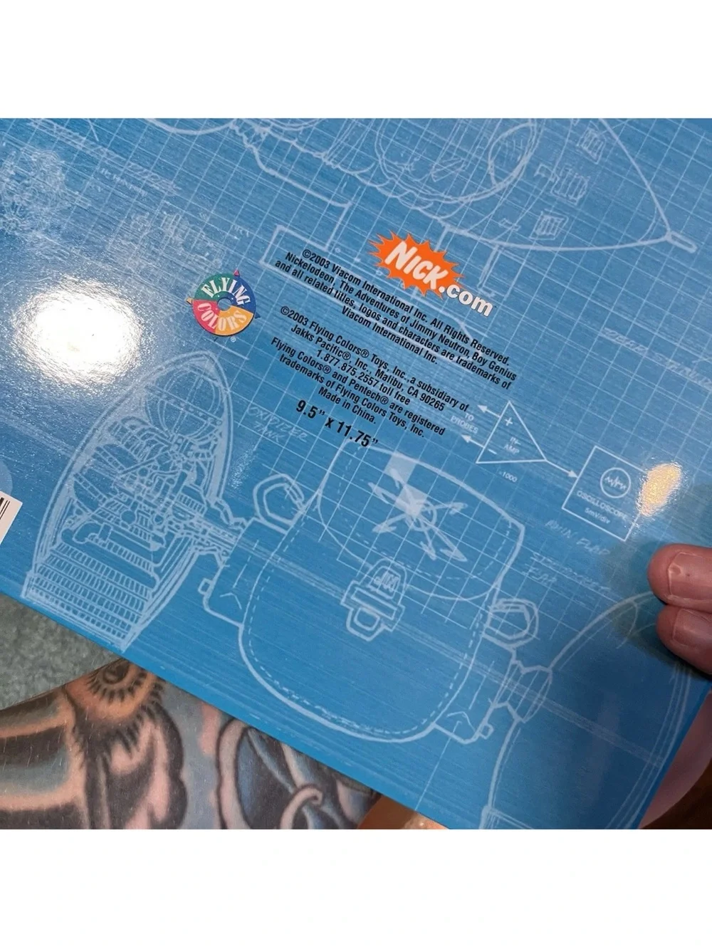 Vintage 2003 Y2K Jimmy Neutron Nickelodeon Bundle Of 3 School Paper Folders